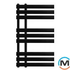 Дизайнерський сушка для рушників ARTTIDESIGN Bonson 9/820 чорний матовий, Колір: Чорний, фото 