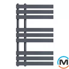 Дизайнерський сушка для рушників ARTTIDESIGN Bonson 9/820 сірий матовий, Колір: Сірий, фото 