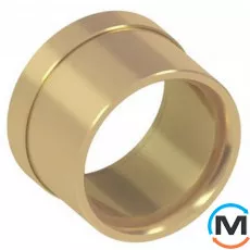 Гильза TECE для универсальных многослойных труб d14 мм, Модификация: для труб TECE PE-Xc/Al/PE, Диаметр (мм): 14, Рабочее давление (бар): 10, Материал: Латунь, фото 