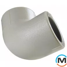 Полипропиленовое колено 32 ВВ 90 ° KAN ppr, Вариант: ВВ, Диаметр (мм): 32, Угол: 90, Рабочее давление (бар): 10, фото 