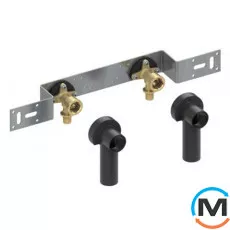 Монтажный комплект с настенными Уголок TECE для смесителя, 153мм, фото 