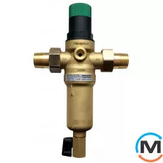 Самопромивний Фільтр Resideo (Honeywell) з редуктором 1/2", сітка 100 мкм. Тmax - 70, Діаметр різьблення: 1/2", Макс. Температура (град.): 70, фото 