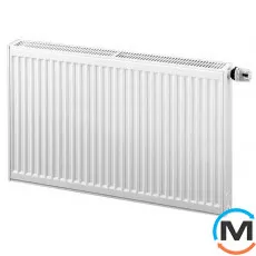 Радиатор Purmo Compact Ventil 21 600x1400 нижнее подключение, Тип радиатора: 21, Подключение радиатора: Нижнее, Конструктив: Панельный, Высота (мм): 600, Длина (мм): 1400, фото 