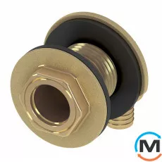 Уголок TECE настенный для прохода через стенку 16х1 / 2 ", фото 