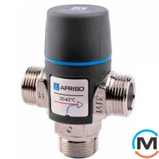 Afriso ATM763 G 1" DN 20 35-60°С kvs3,2 термостатичний змішувальний клапан, фото 