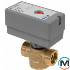 Afriso AZV643 клапан 3-ходовий G 1" DN20 kvs 8,0 230В 2 точки, з кабелем перемикаючий клапан, фото 