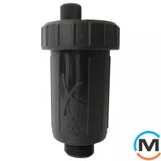 Автоматичний відвідник повітря Afriso 3/8" пластик, Діаметр різьблення: 3/8", Виконання: Прямий, Матеріал: Пластик, фото 