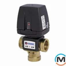 Esbe VZC162 G 1" DN20 kvs 6,0 230В 2 точки, без кабеля трехходовой переключающий клапан, фото 