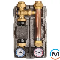 Насосна група Afriso T відкриття 60 (без насоса) DN32 змішувальна, фото 