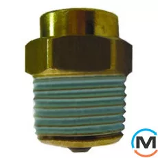 Відсічний клапан Afriso всередину 1/4" х зовнішні 1/2", фото 