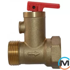 Запобіжний клапан Afriso для бойлера 1/2"х 1/2", фото 