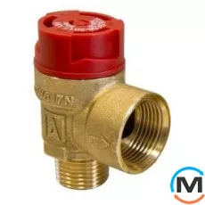 Запобіжний клапан Afriso тип MSG зовніш.1/2" х внутр.3/4" 3 бар, фото 
