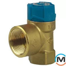 Запобіжний клапан Afriso тип MSW внутр.1/2" х внутр.3/4" 8,0 бар, фото 