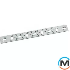 Шина монтажная Rehau Rautitan 2005х40 мм, Вариант: шина 2005х40 мм, Материал: Сталь нержавеющая, фото 