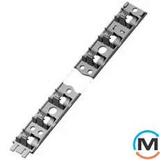 Шина монтажна Rehau Raufix з гачками, для труб 16, 17, 20 мм, L = 1м, фото 