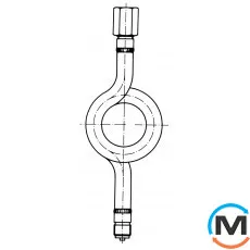 Сифонна труба Afriso спіральна для манометра, фото 