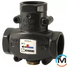 Термические клапаны Esbe VTC512 G 1 1/4" DN25 kvs 9 T=65_C, фото 