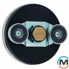 Термометр біметалічний Afriso ATh M 80, 20 мм, Т 0…120°C накладний магнітний, фото 