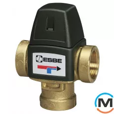 Esbe VTA322 G 1" DN20 30-70°С kvs 1,6 термостатичний змішувальний клапан, фото 