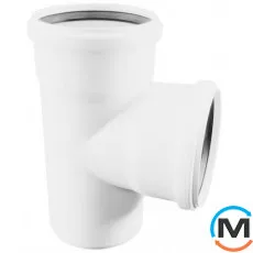 Трійник Rehau Raupiano Plus 90/50 87 °, Вид каналізації: Внутрішня, Тип каналізації: Безшумна, Градус (град.): 90, Модифікація: 90/50 87, Діаметр (мм): 90, Матеріал: Поліпропілен PPR, фото 