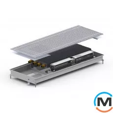 Внутрипольный конвектор Carrera CV2.Inox.380.2000.65, Тип конвектора: С вентилятором, Корпус конвектора: Нержавеющая сталь, Кол-во теплообменников: 2, Глубина (мм): 65, Ширина (мм): 380, Длина (мм): 2000, фото 