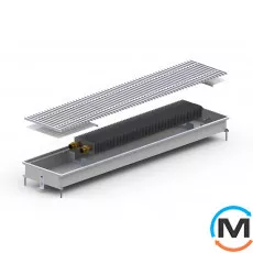 Внутрипольный конвектор Carrera M.Inox.230.2250.65, Тип конвектора: Без вентилятора, Корпус конвектора: Нержавеющая сталь, Кол-во теплообменников: 1, Глубина (мм): 65, Ширина (мм): 230, Длина (мм): 2250, фото 