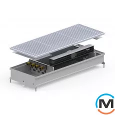 Внутрипольный конвектор Carrera SV2.Inox.400.1250.120, Тип конвектора: С вентилятором, Корпус конвектора: Нержавеющая сталь, Кол-во теплообменников: 2, Глубина (мм): 120, Ширина (мм): 400, Длина (мм): 1250, фото 