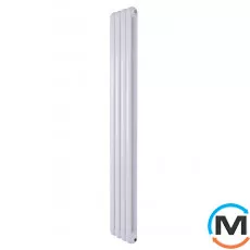Вертикальний радіатор дизайнерський ARTTIDESIGN Verona 4/1800/300 білий матовий, Колір: Білий, Висота (мм): 1800, Кількість секцій: 4, Довжина (мм): 300, фото 