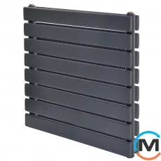 Горизонтальный дизайн радиатор ARTTIDESIGN Livorno II G 8/544/800 серый матовый, Цвет: Серый, Высота (мм): 544, Глубина (мм): 97, Кол-во секций: 8, Длина (мм): 800, фото 