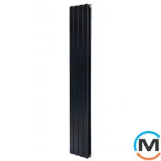 Дизайнерський радіатор вертикальний ARTTIDESIGN Livorno II 4/1800/272 білий матовий., Виконання: Вертикальний, Колір: Чорний, Висота (мм): 1800, Глибина (мм): 103, Кількість секцій: 4, Довжина (мм): 272, Макс. Температура (град.): 90, фото 