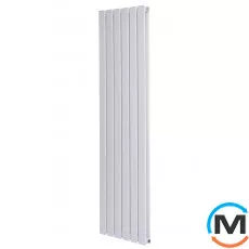 Вертикальний дизайнерський радіатор ARTTIDESIGN Livorno II 6/1800/408 білий матовий, Виконання: Вертикальний, Колір: Білий, Висота (мм): 1800, Глибина (мм): 103, Кількість секцій: 6, Довжина (мм): 408, Макс. Температура (град.): 90, фото 