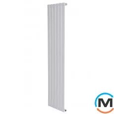 Вертикальний дизайнерський радіатор ARTTIDESIGN Livorno 6/1800/408/50 білий матовий, Колір: Білий, Кількість секцій: 6, Глибина (мм): 103, Довжина (мм): 408, фото 