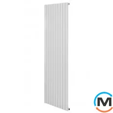 Вертикальний дизайнерський радіатор ARTTIDESIGN Terni 10/1800/590 білий матовий, Підключення радіатора: Бокове, Виконання: Вертикальний, Колір: Білий, Висота (мм): 1800, Кількість секцій: 10, Довжина (мм): 590, Глибина (мм): 99, Кількість рядів: 1, фото 