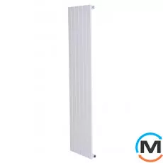 Вертикальный дизайнерский радиатор ARTTIDESIGN Terni 6/1800/354 белый матовый, Подключение радиатора: Боковое, Цвет: Белый, Кол-во секций: 6, Количество рядов: 1, Длина (мм): 354, фото 