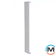 Вертикальный дизайнерский радиатор ARTTIDESIGN Terni 4/1800/236 белый матовый, Подключение радиатора: Боковое, Цвет: Белый, Кол-во секций: 4, Количество рядов: 1, Длина (мм): 236, фото 