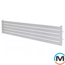 Горизонтальний дизайн радіатор ARTTIDESIGN Livorno G 5/340/1800 білий матовий, Колір: Білий, Висота (мм): 340, Кількість секцій: 5, Довжина (мм): 1800, Глибина (мм): 96, фото 