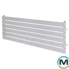 Горизонтальний дизайн радіатор ARTTIDESIGN Livorno G 6/408/1400 білий матовий, Колір: Білий, Висота (мм): 408, Кількість секцій: 6, Довжина (мм): 1400, Глибина (мм): 9.6, фото 