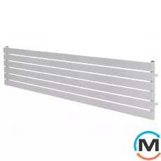 Горизонтальний дизайн радіатор ARTTIDESIGN Livorno G 6/408/1800 білий матовий, Колір: Білий, Висота (мм): 408, Кількість секцій: 6, Довжина (мм): 1800, фото 