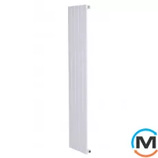 Вертикальний дизайнерський радіатор ARTTIDESIGN Terni 5/1800/295 білий матовий, Підключення радіатора: Бокове, Виконання: Вертикальний, Колір: Білий, Висота (мм): 1800, Кількість секцій: 5, Довжина (мм): 295, Глибина (мм): 94, Кількість рядів: 1, фото 