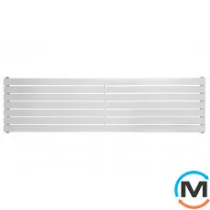 Горизонтальний дизайн радіатор ARTTIDESIGN Livorno G 7/476/1800 білий матовий, Колір: Білий, Висота (мм): 476, Кількість секцій: 7, Довжина (мм): 1800, фото 