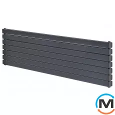 Горизонтальний дизайн радіатор ARTTIDESIGN Livorno II G 7/476/1800 сірий матовий, Колір: Сірий, фото 