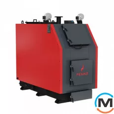 Твердопаливний котел Feniks серія D 95 кВт з автоматикою та вентилятором, Теплова потужність (кВт): 95, фото 