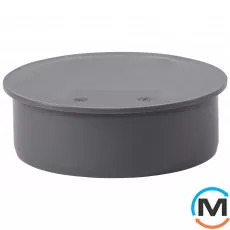 Заглушка каналізаційна Ostendorf HT-Safe 110, Вид каналізації: Внутрішня, Тип каналізації: Проста, Діаметр (мм): 100, Матеріал: Поліпропілен PPR, фото 