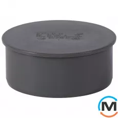 Заглушка каналізаційна Ostendorf HT-Safe 90, Вид каналізації: Внутрішня, Тип каналізації: Проста, Діаметр (мм): 90, Матеріал: Поліпропілен PPR, фото 