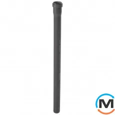 Труба каналізаційна Ostendorf HT-Safe 32*1500, Варіант: З розтрубом, Вид каналізації: Внутрішня, Тип каналізації: Проста, Колір: Темно-сірий, Діаметр (мм): 32, Товщина стінки (мм): 1.8, Довжина (мм): 1500, Матеріал: Поліпропілен PPR, фото 