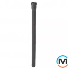 Труба каналізаційна Ostendorf HT-Safe 32*2000, Варіант: З розтрубом, Вид каналізації: Внутрішня, Тип каналізації: Проста, Колір: Темно-сірий, Діаметр (мм): 32, Товщина стінки (мм): 1.8, Довжина (мм): 2000, Матеріал: Поліпропілен PPR, фото 