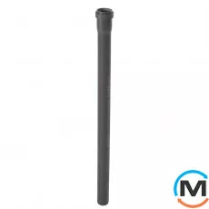 Труба каналізаційна Ostendorf HT-Safe 32*500, Варіант: З розтрубом, Вид каналізації: Внутрішня, Тип каналізації: Проста, Колір: Темно-сірий, Діаметр (мм): 32, Товщина стінки (мм): 1.8, Довжина (мм): 500, Матеріал: Поліпропілен PPR, фото 