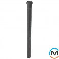 Труба каналізаційна Ostendorf HT-Safe 40*1000, Варіант: З розтрубом, Вид каналізації: Внутрішня, Тип каналізації: Проста, Колір: Темно-сірий, Діаметр (мм): 40, Товщина стінки (мм): 1.8, Довжина (мм): 1000, Матеріал: Поліпропілен PPR, фото 