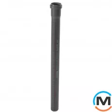 Труба каналізаційна Ostendorf HT-Safe 40*1500, Варіант: З розтрубом, Вид каналізації: Внутрішня, Тип каналізації: Проста, Колір: Темно-сірий, Діаметр (мм): 40, Товщина стінки (мм): 1.8, Довжина (мм): 1500, Матеріал: Поліпропілен PPR, фото 