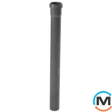 Труба каналізаційна Ostendorf HT-Safe 50*2000, Варіант: З розтрубом, Вид каналізації: Внутрішня, Тип каналізації: Проста, Колір: Темно-сірий, Діаметр (мм): 50, Товщина стінки (мм): 1.8, Довжина (мм): 2000, Матеріал: Поліпропілен PPR, фото 